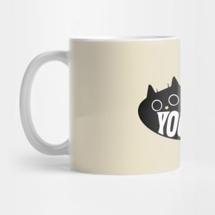 Funny Thin Cat Mug